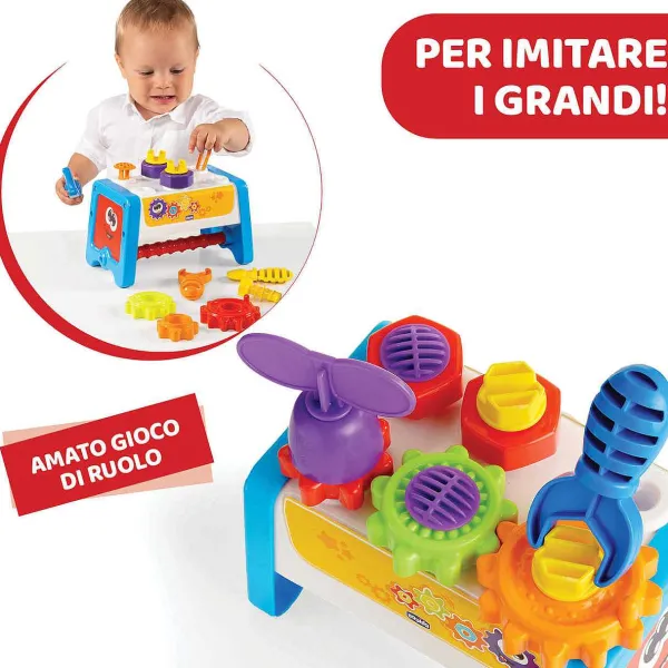 Incastri E Impilabili|Chicco 2 In 1 Cassetta Degli Attrezzi