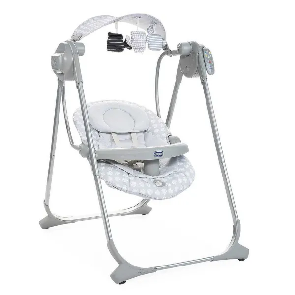 Sdraiette E Altalene|Chicco Altalena Polly Swing Up Leaf