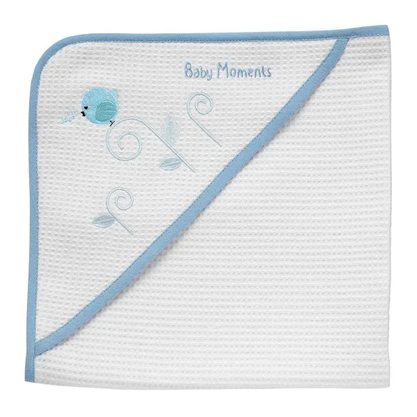 Cura E Accessori Bagnetto|Chicco Asciugamano Neonato Tenera Lumachina Azzurro