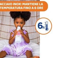 Thermos E Contenitori|Chicco Bottiglie Termiche Drinky 350Ml Rosa
