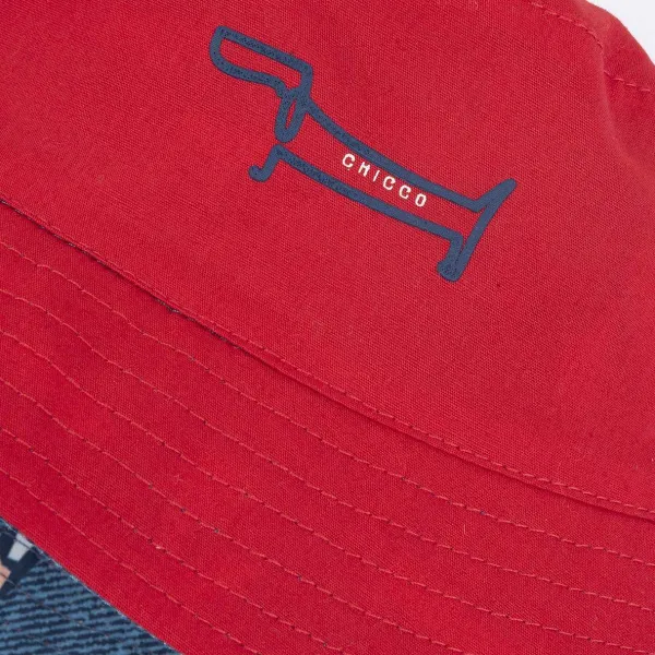 Cappelli, Guanti E Sciarpe|Chicco Cappello Reversibile Rosso Medio