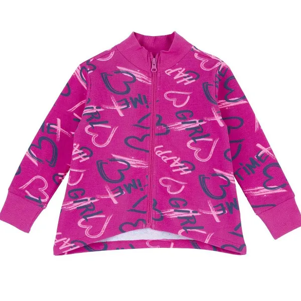 Cardigan|Chicco Cardigan Con Fantasia All Over Rosa Stampato