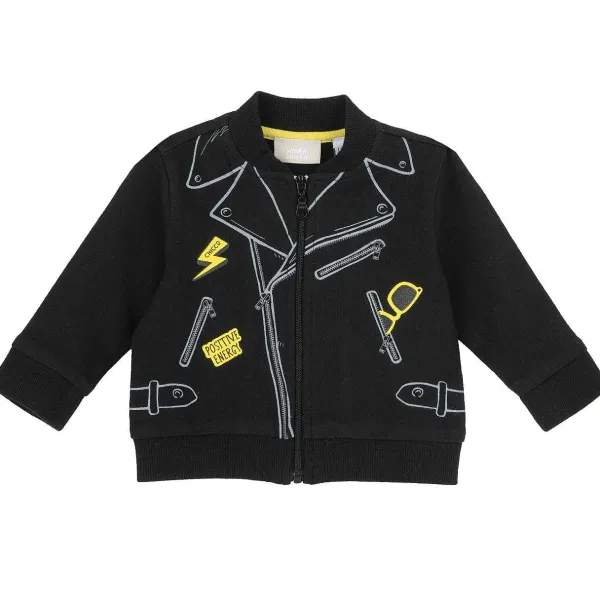 Cardigan|Chicco Cardigan Con Stampa Chiodo
