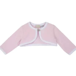 Cardigan|Chicco Cardigan Corto Con Bottone Gioiello