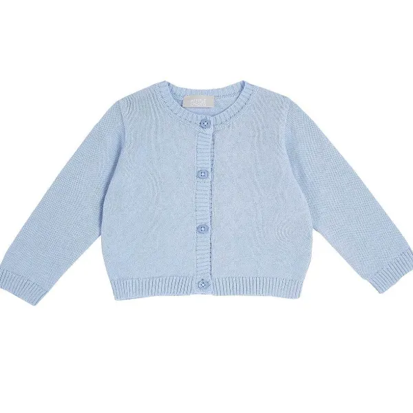 Cardigan|Chicco Cardigan In Maglia Azzurro Chiaro