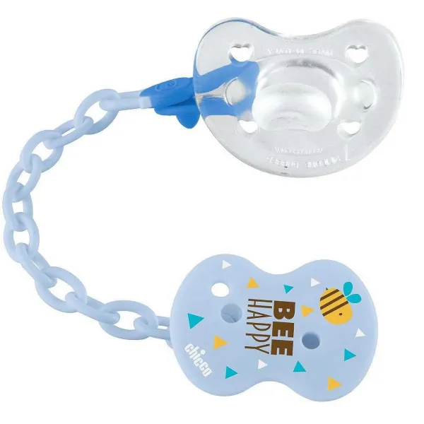 Catenelle E Portasucchietti|Chicco Catenella Easy Clip Per Succhietto Grigio