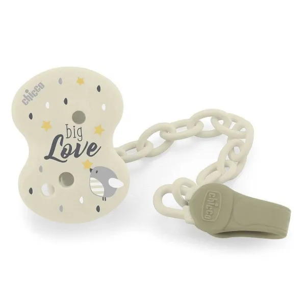 Catenelle E Portasucchietti|Chicco Catenella Easy Clip Per Succhietto Grigio