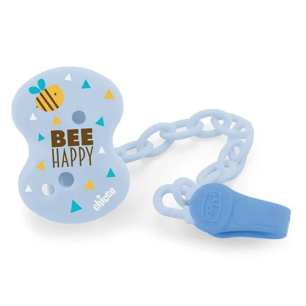 Catenelle E Portasucchietti|Chicco Catenella Easy Clip Per Succhietto Azzurro