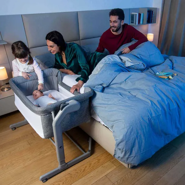 Culle E Lettini|Chicco Next2Me Magic Evo Culla Cosleeping Dark Grey