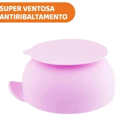 Piatti E Posate|Chicco Ciotola In Silicone Azzurro