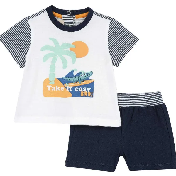 Completi|Chicco Completo Maglietta Con Pantaloni Corti