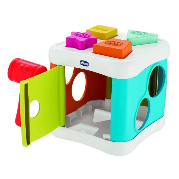 Incastri E Impilabili|Chicco Cubo Incastra & Martella 2 In 1