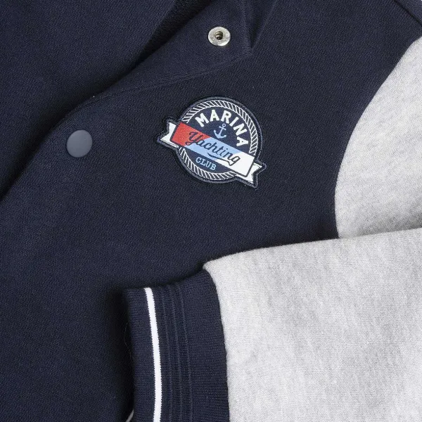 Cardigan|Chicco Felpa Aperta Davanti Con Bottoni
