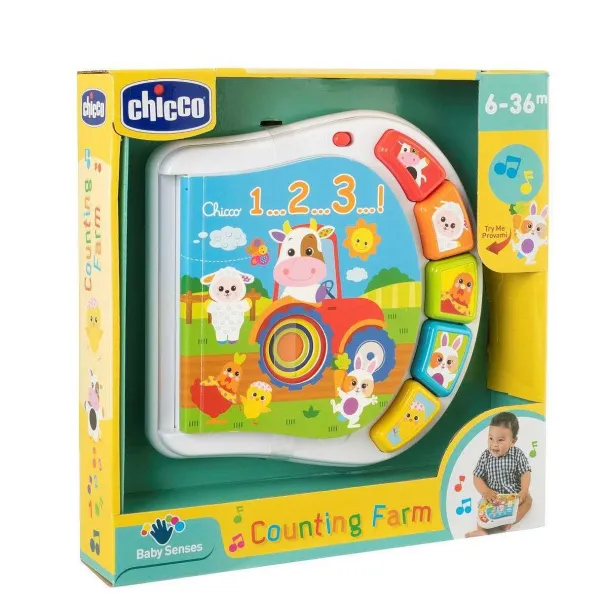 Libri E Giochi Narrativi|Chicco Gioco Libro Fattoria Dei Numeri