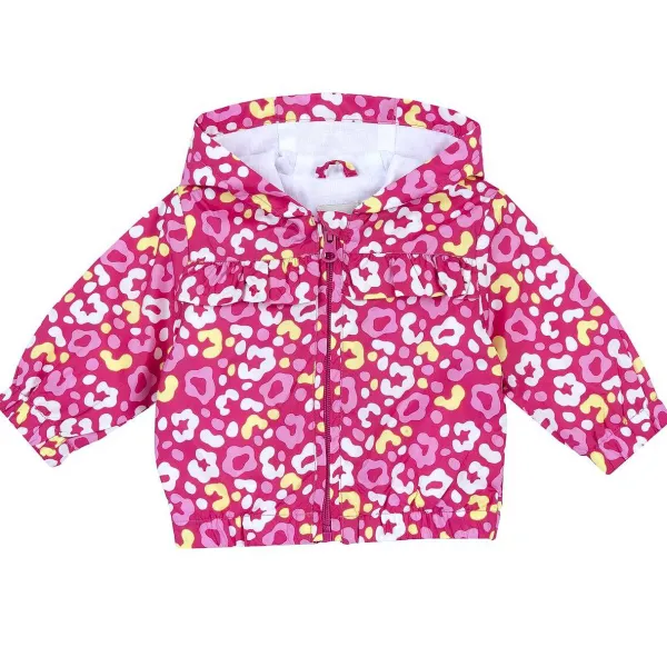 Giacche|Chicco Giubbino Antivento Con Cappuccio Rosa Scuro