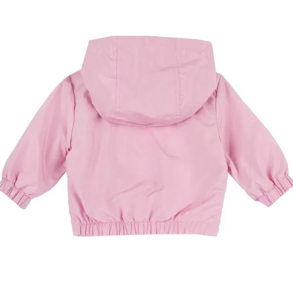 Giacche|Chicco Giubbino Con Volant - Poliestere Riciclato Rosa Medio