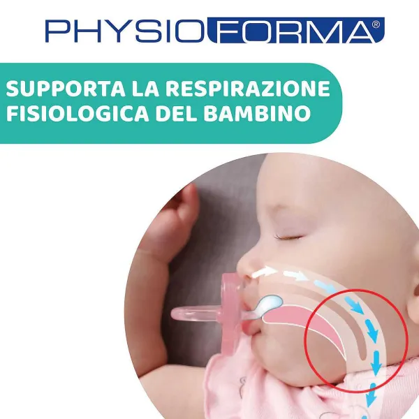 Succhietti Physioforma|Chicco Gommotto Physioforma® Soft 16-36M (1 Pcs) Blue Silicone
