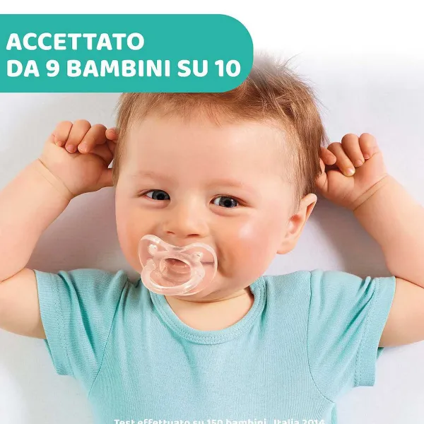 Succhietti Physioforma|Chicco Gommotto Physioforma® Soft 16-36M (1 Pcs) Light Blue Silicone