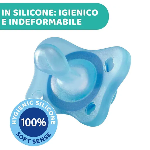 Succhietti Physioforma|Chicco Gommotto Physioforma® Soft 2-6M (2 Pcs) Rosa