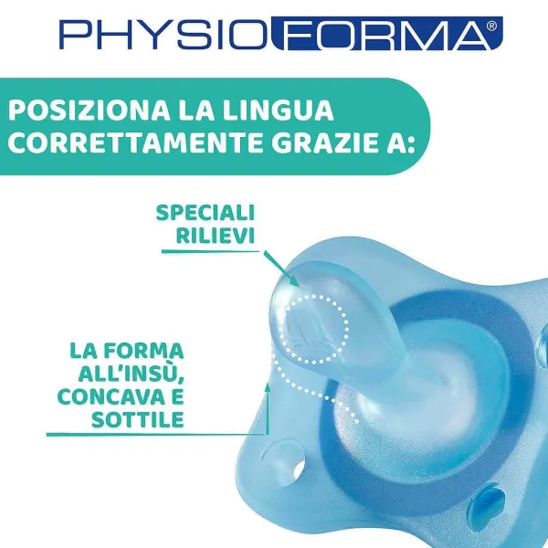 Succhietti Physioforma|Chicco Gommotto Physioforma® Soft 2-6M (2 Pcs) Rosa