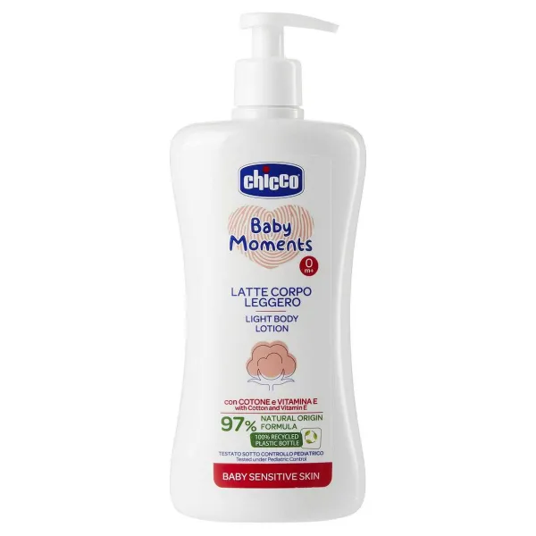Creme E Oli|Chicco Latte Corpo Leggero Baby Moments