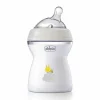 Biberon|Chicco Naturalfeeling Biberon 2M+ 250Ml Flusso Medio Grigio