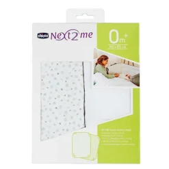 Lenzuola E Copertine|Chicco Next2Me Lenzuola - Set 2Pz Grey Fox