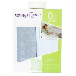 Lenzuola E Copertine|Chicco Next2Me Lenzuola - Set 2Pz Grey Fox
