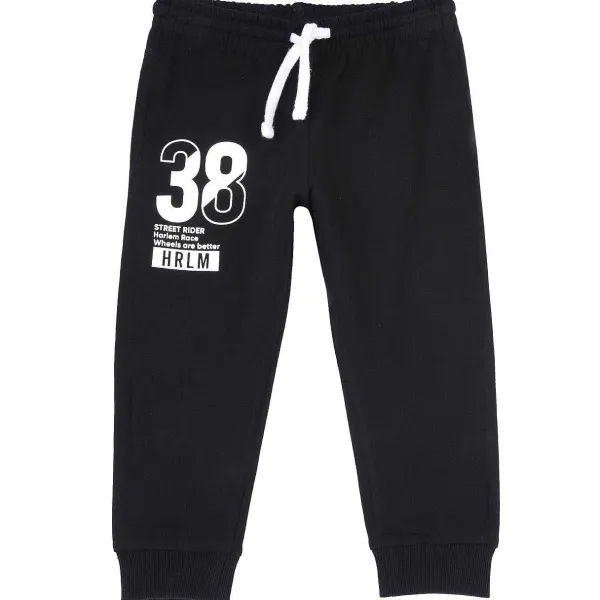 Completi|Chicco Pantaloni Di Felpa Con Stampa Nero