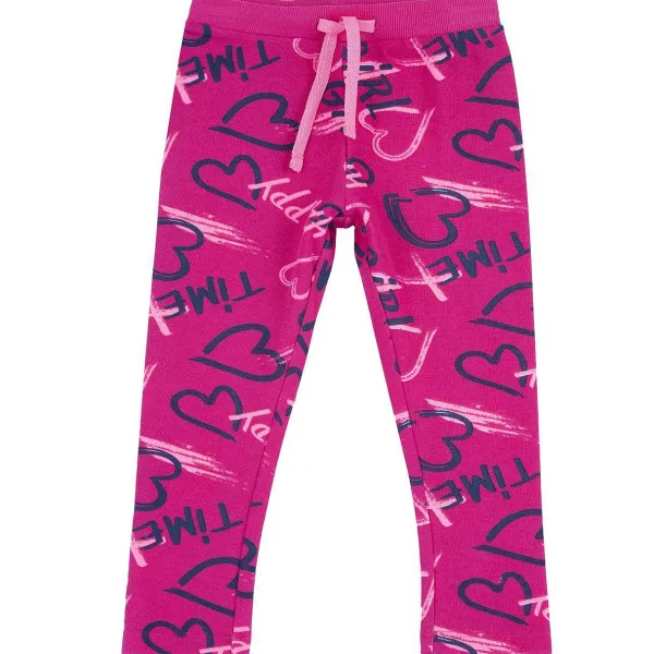 Pantaloni|Chicco Pantaloni Di Felpa Con Stampa Allover Rosa Stampato