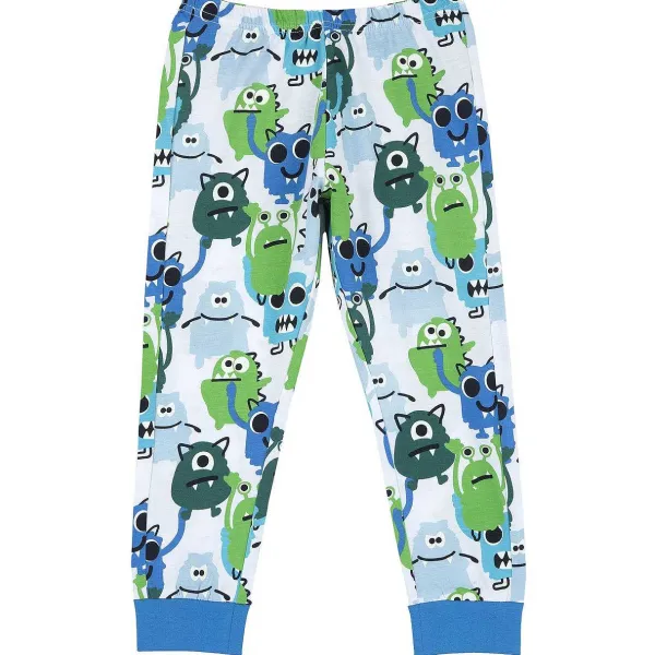 Pigiami|Chicco Pantaloni Pigiama Con Mostri Naturale Stampato