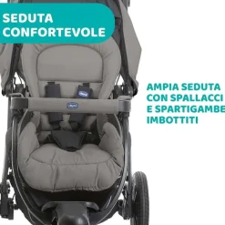 Passeggini|Chicco Passeggino Activ3 2023 Dark Beige