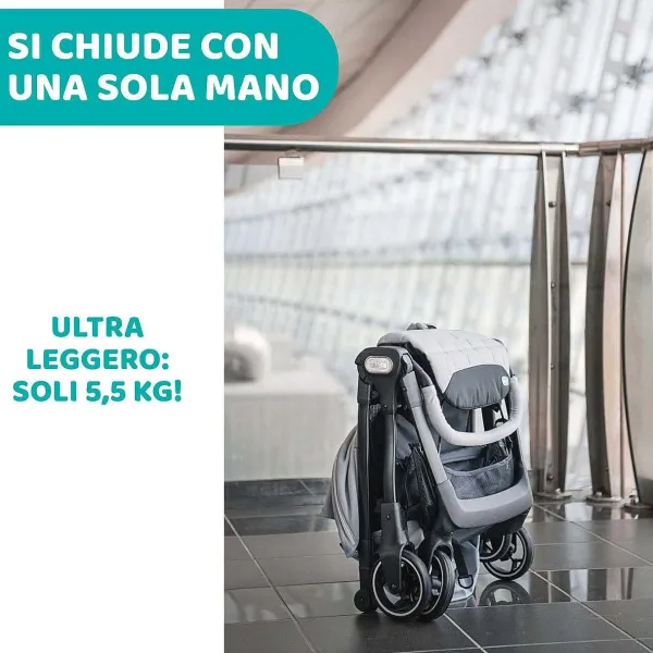 Passeggini|Chicco Passeggino We Cool Grey