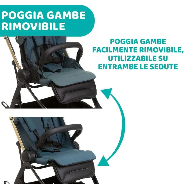 Passeggini|Chicco Passeggino One4Ever Green Gem
