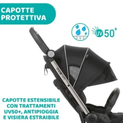 Passeggini|Chicco Passeggino One4Ever Pirate Black