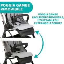 Passeggini|Chicco Passeggino One4Ever Silverleaf