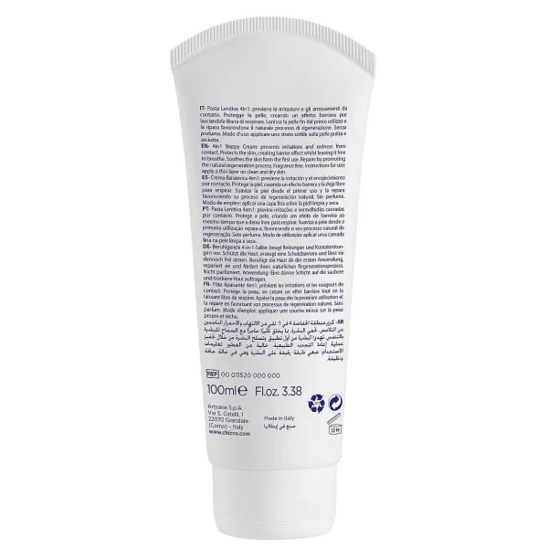 Creme E Oli|Chicco Pasta Lenitiva 4In1 Natural Sensation