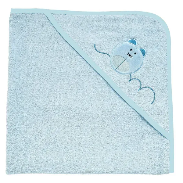 Cura E Accessori Bagnetto|Chicco Quadrato Di Spugna Per Neonato Azzurro