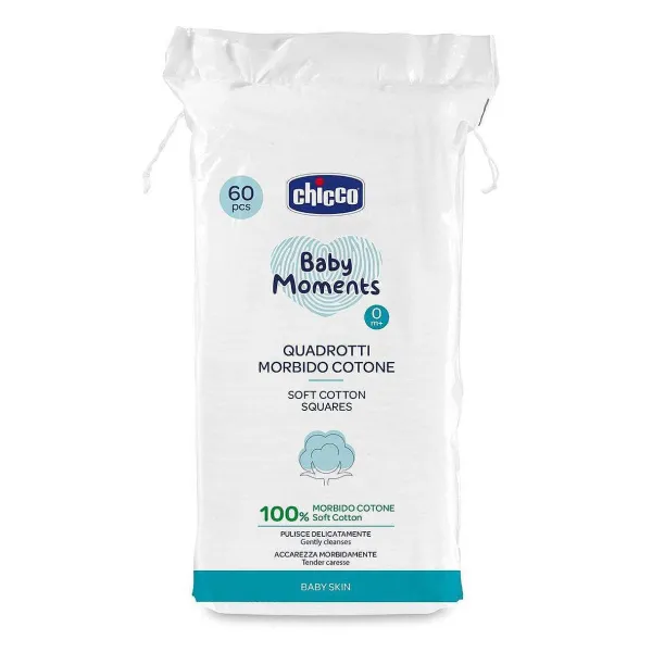 Cura E Accessori Bagnetto|Chicco Quadrotti Morbido Cotone