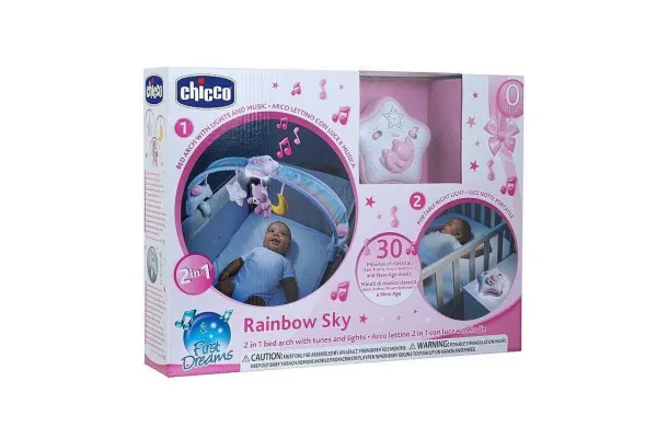 Giostrine|Chicco Rainbow Sky Giostrina Beige