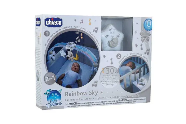 Giostrine|Chicco Rainbow Sky Giostrina Beige