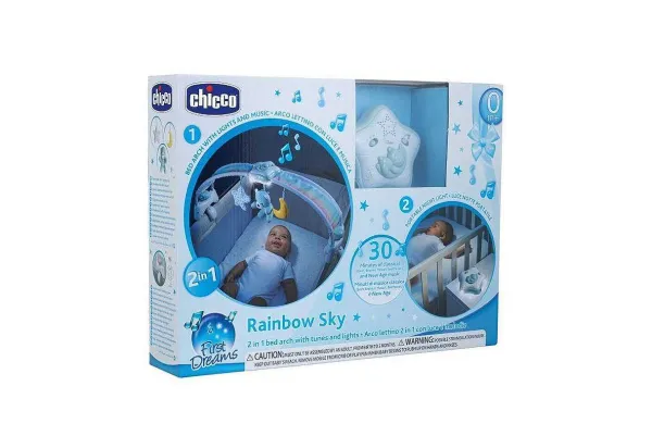 Giostrine|Chicco Rainbow Sky Giostrina Beige