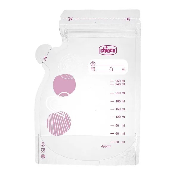 Accessori Allattamento|Chicco Sacchetto Per Latte Materno - 30 Pz