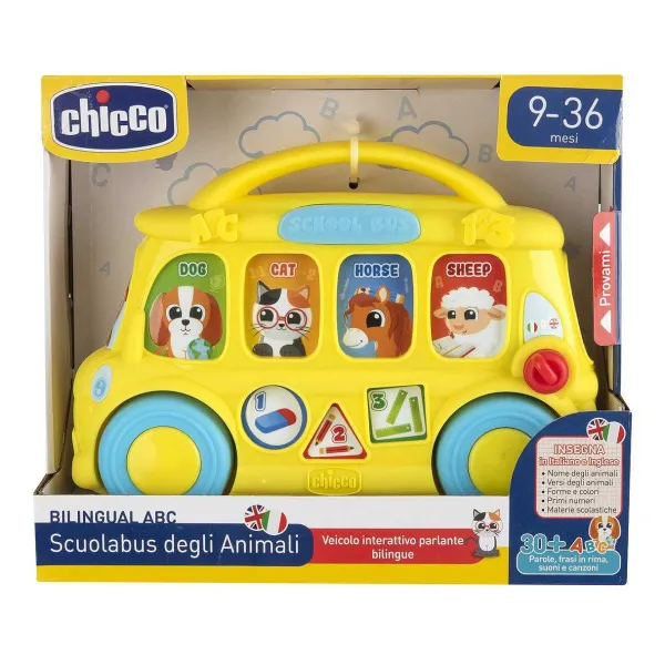 Giochi Bilingue|Chicco Scuolabus Parlante Abc