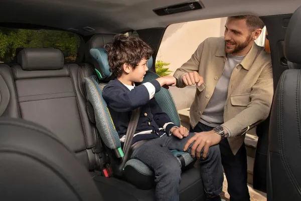 Seggiolini Auto Neonato|Chicco Seggiolino Auto Bi-Seat Air & Full 360 I-Size Base (40-150 Cm) Black Air
