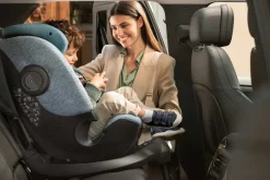 Seggiolini Auto Neonato|Chicco Seggiolino Auto Bi-Seat Air (61-150 Cm) Teal Melange