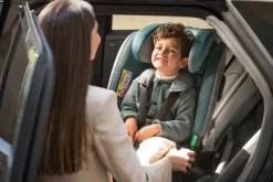 Seggiolini Auto Neonato|Chicco Seggiolino Auto Bi-Seat Air (61-150 Cm) Teal Melange