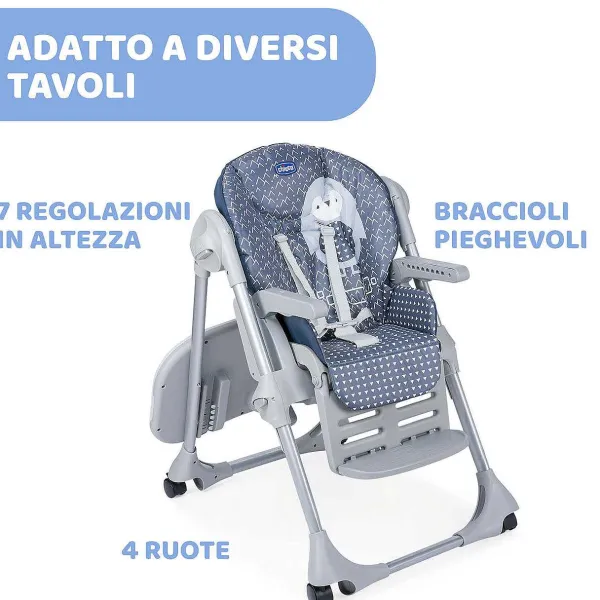 Seggioloni|Chicco Seggiolone Polly Easy Pinguin
