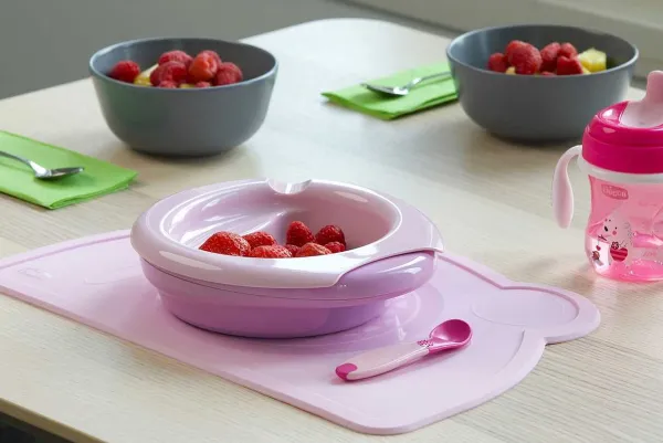 Piatti E Posate|Chicco Set Pappa 6M+ Azzurro