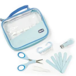 Cura E Accessori Bagnetto|Chicco Set Unghie Happy Hands Azzurro